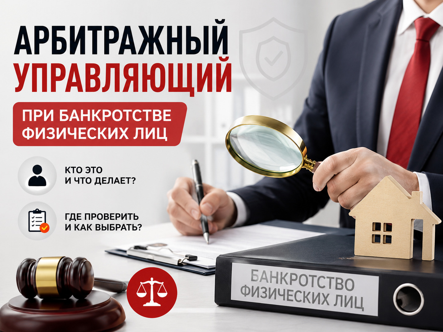 Арбитражный управляющий при банкротстве физических лиц: что делает и где проверить